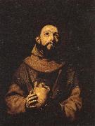 Jusepe de Ribera St.Francis painting